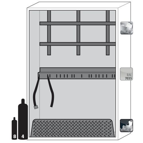 Armoire Pour Bouteilles De Gaz G-classic-30 G30.205.140 Gris