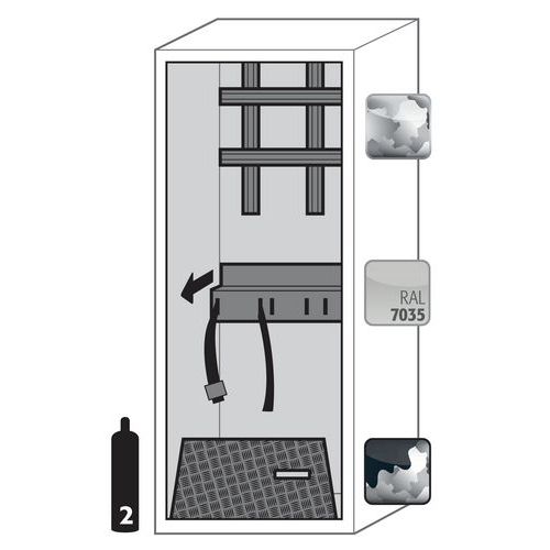 Armoire Pr Bouteilles De Gaz G-ultimate-90 G90.145.060 Gris