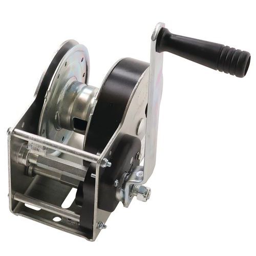 Treuil Hydraulique CROSSFER 490kg Pour Fendeuse à Bois - Entraînement Prise De Force, Câble 20m, Pour Bûches Lourdes
