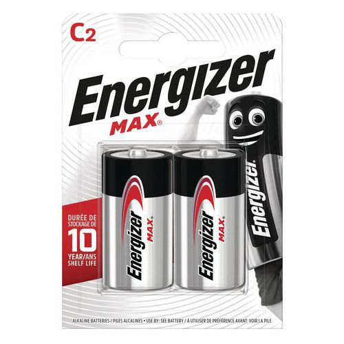 Piles Max C - Lot De 2 - Energizer