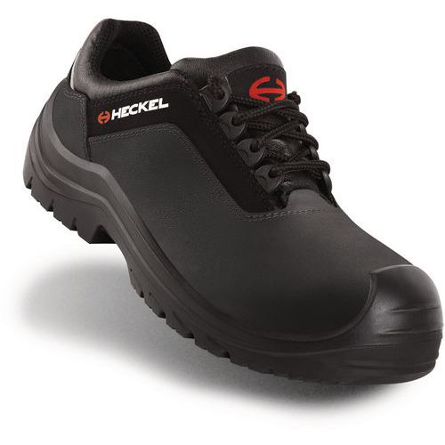 Heckel - Chaussures de sécurité Suxxed Offroad S3 basses - Noir - Pointure 44 - Cuir hydrofuge, amagnétique, insert non métallique