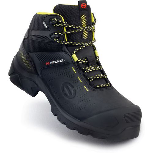 Heckel - Chaussures de sécurité montantes Maccrossroad 3.0 S3 - Noir - Pointure 46 - Cuir - Non métallique