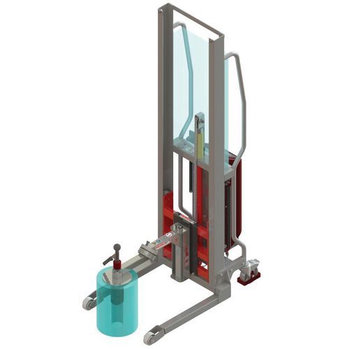 Gerbeur Semi-électrique Retourneur De Bobines Levfix300