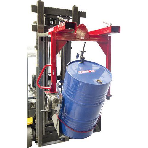 Retourneur à Berceau Pour Fût Métallique Ou Plastique