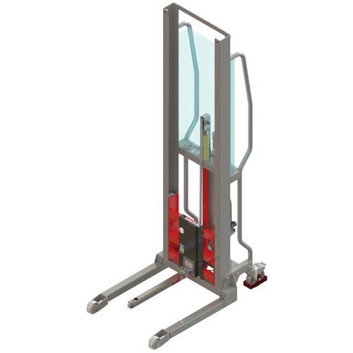 Gerbeur Manuel Avec Ã‰peron à Galet Inox Levfix300