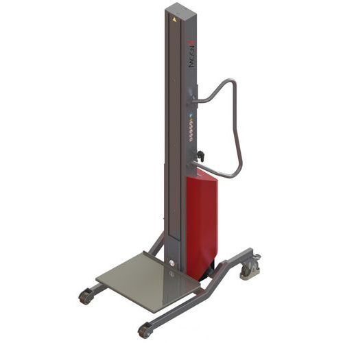 Gerbeur Semi-électrique Avec Plateau Inox Moovit - 80 Kg