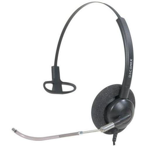 Casque Téléphone Micro Filaire 1 Ã‰couteur - Dacomex