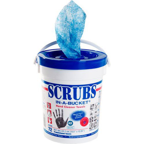 Lingettes Scrubs Seau De 72 Ling Ettes