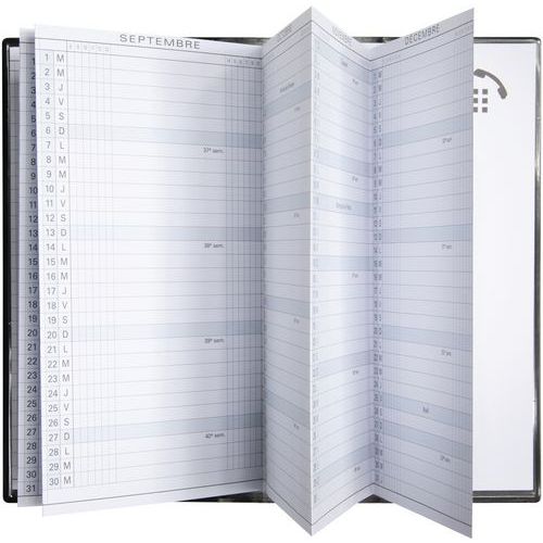 Ricarica Agenda Exacompta Exaplan 16 - Planning Mensile 2025 - Foto 5