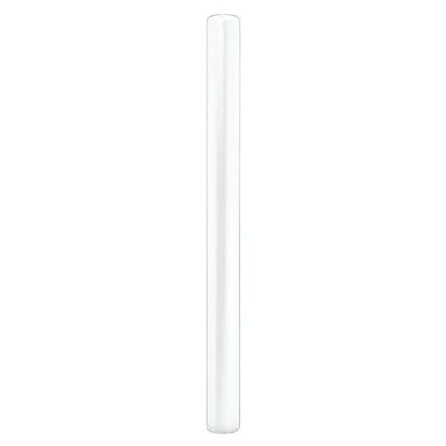 Procity - Potelet Carrefour Ø 76 mm Blanc 9010 - Hauteur 128 cm - Métal - Fixation à sceller - 5 ans garantie