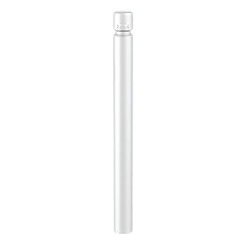 Procity - Potelet Agglo Ø 76 mm Blanc - Hauteur 108 cm - Métal - Fixation à sceller - 5 ans garantie