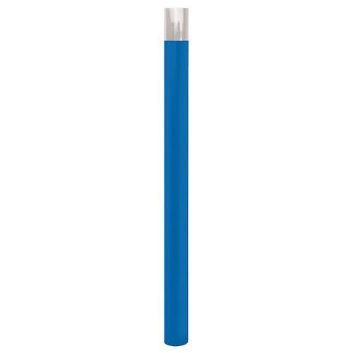 Potelet Haut Province Ø 76 Mm Inox Brossé - Zinc Bleu 5010