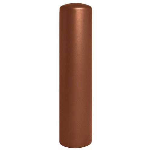 Borne Anti-bélier Ø 27 Cm - Zinc Aspect Corten