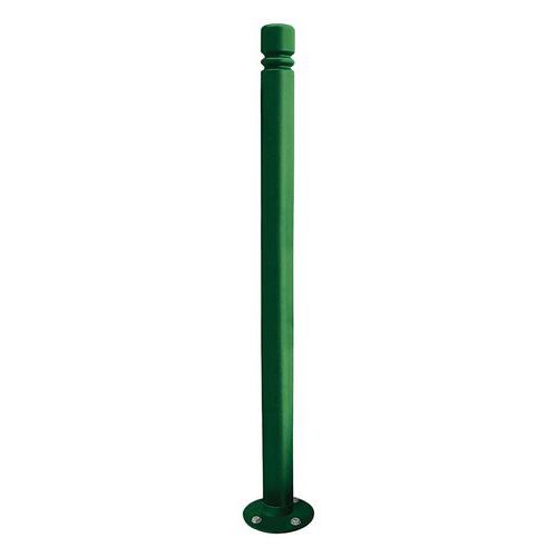Potelet Inclinable Amortichoc City - Zinc Vert 6005