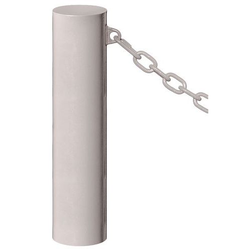 Borne Barcelone Ø 16 Cm 1 Anneau - Zinc Gris 7044