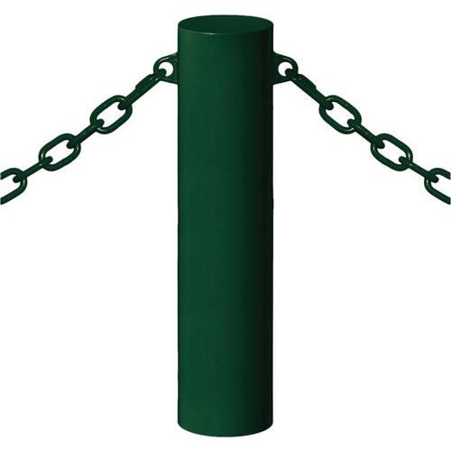 Borne Barcelone Ø 16 Cm 2 Anneaux - Zinc Vert 6005
