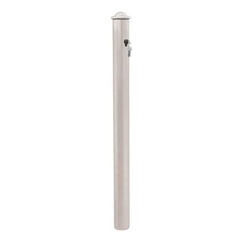 Potelet Amovible Primabloc 3 Clés Id.agora - Zinc Gris 7044