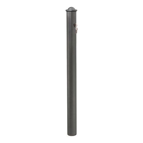Procity - Potelet Amovible Primabloc Agora Zinc Gris - 109cm - Sécurité et Durabilité