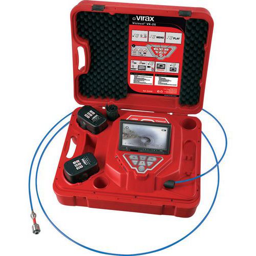 Caméra Visioval Vx-26 à Tête Ã˜26mm Canalisation Ã˜40-125mm