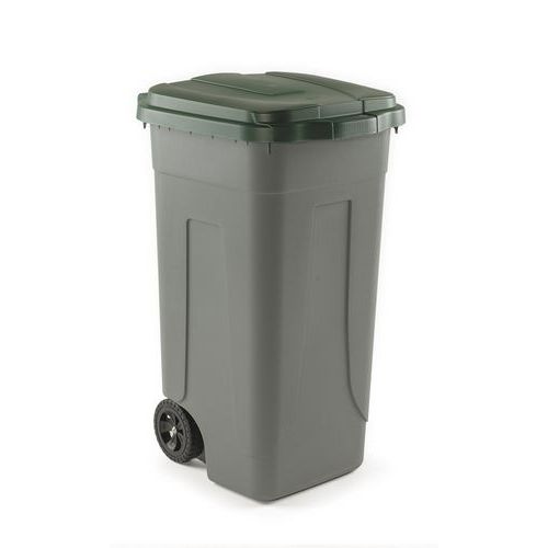 Couvercle Pour Poubelle De Tri - Vert - 100l