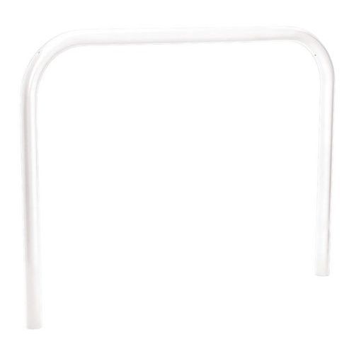 Arceau De Protection Simple 1.5 M Scellement Zinc Blanc 9010