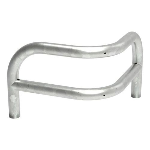 Procity - Arceau de protection d'angle renforcé - 43 cm - Acier galvanisé - Scellement - Voirie