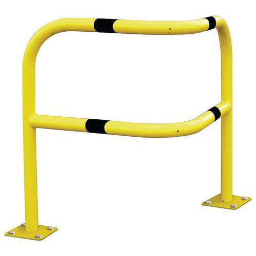Procity - Arceau de protection angle renforcé - 1m Jaune - Acier Époxy - Sécurité Voirie