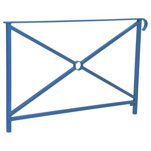 Barrière Héritage Simple Croix 1.50m Simple Crosse Bleu 5010