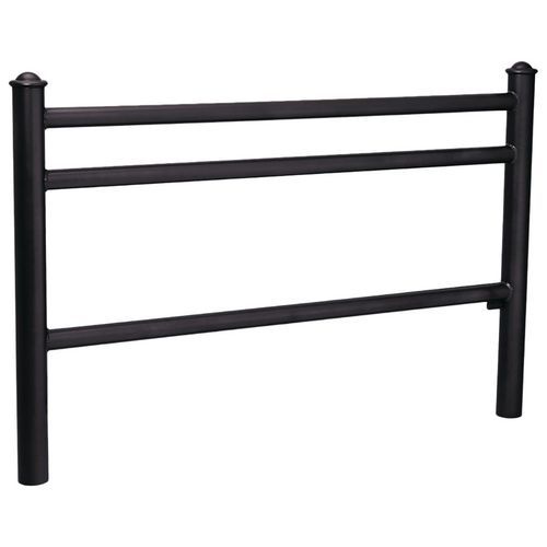 Barrière Trio 1.57 M Pommeau Agora - Zinc Noir 9005