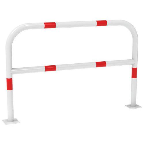 Procity - Arceau de protection renforcé 1.50m blanc - Acier époxy - Sécurité voirie