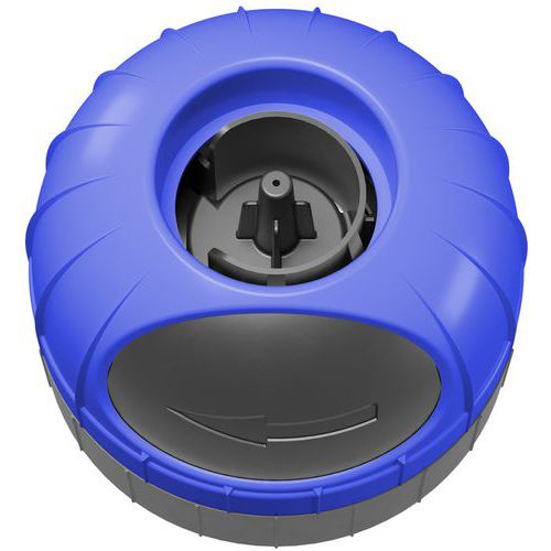 Soppec - Traceur de chantier à l'eau Fluo TP Hydro 500 ml - Bleu - Marquage haute visibilité