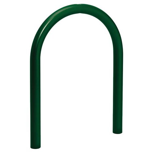 Support Vélos Trombone Ø 60 Mm Scellement - Vert 6005
