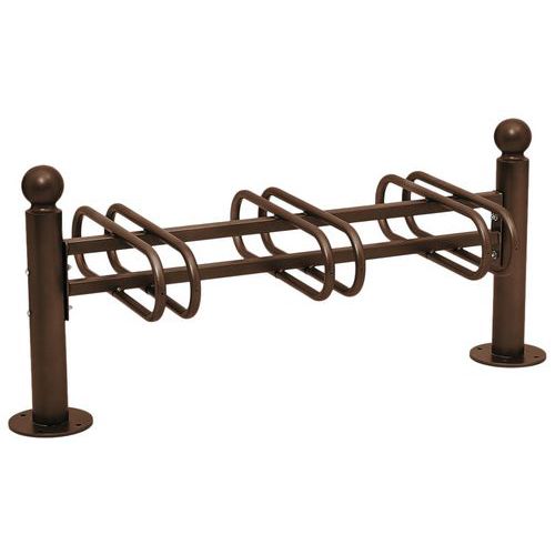 Support Vélos Province Double Face 6 Pl. Boule Marron 8017