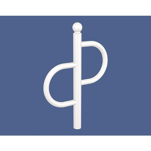 Support Vélos Province Tradition Boule - Galva Blanc 9010