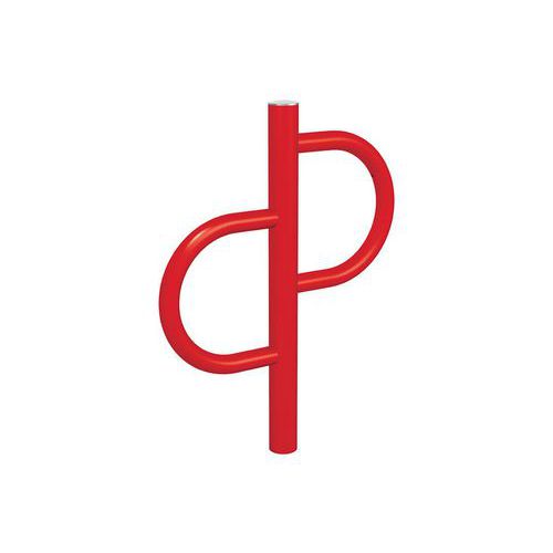 Support Vélos Province Tradition Inox - Galva Rouge 3020