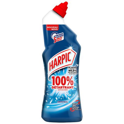 Gel 100% détartrant 5 minutes chrono - 750 ml - Harpic Gel 100% détartrant 5 minutes chrono - 750 ml - Harpic