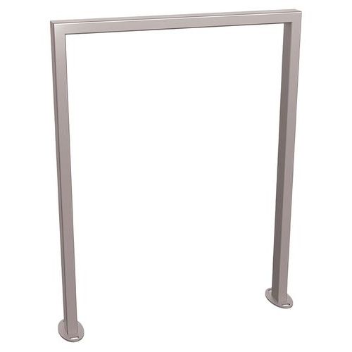 Support Vélos Milan Sur Platines - Galva Gris 7044