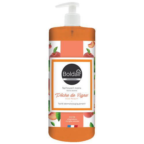 Nettoyant mains pêche de vigne - 500 ml - Boldair Nettoyant mains pêche de vigne - 500 ml - Boldair