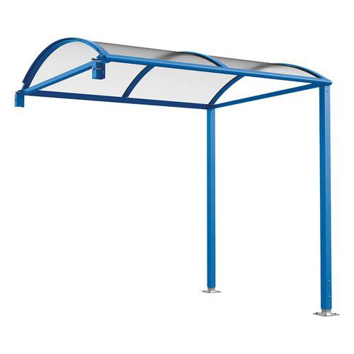 Abri Vélos Voûte M Complémentaire Bleu 5010