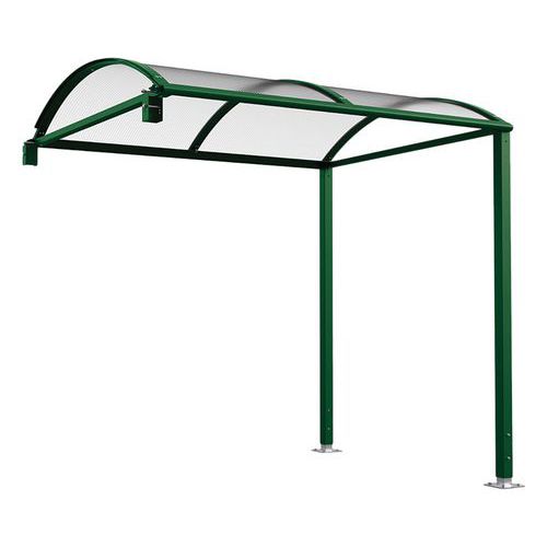 Abri Vélos Voûte M Complémentaire Vert 6005