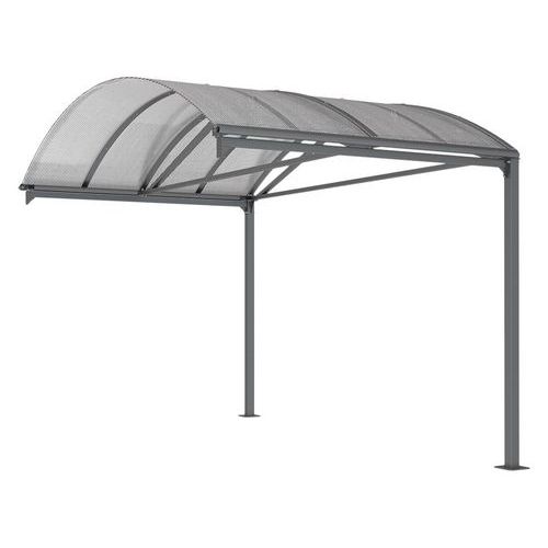 Abri Vélos Voûte Xxl Complémentaire - Gris Procity