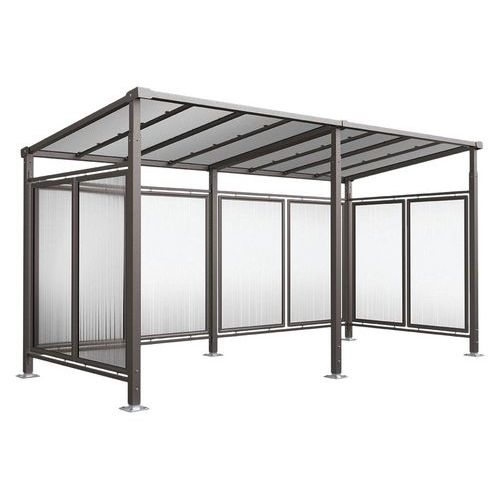 Abri Vélos Milan Complémentaire Bardages - Procity