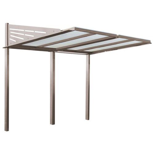 Abri Vélos Conviviale Initial - Gris 7044