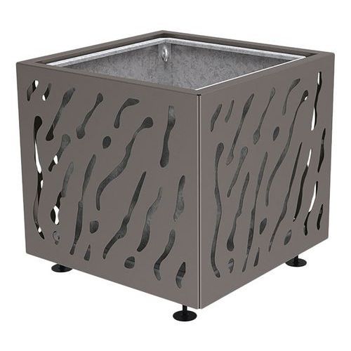 Jardinière Venise 79 X 79 Cm Avec Bac - Gris Procity