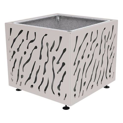 Jardinière Venise 99 X 99 Cm Avec Bac - Gris 7044