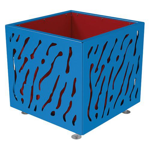 Jardinière Venise 79 X 79 Cm Avec Bac - Bleu 5010