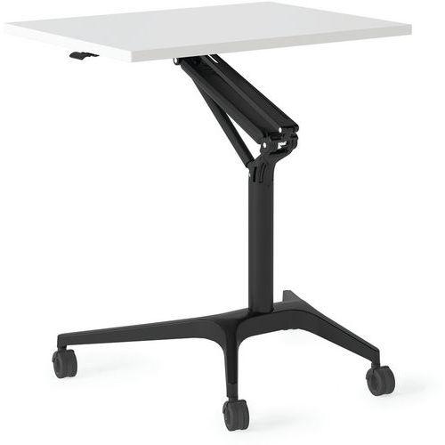 Table Sur Ressort à Gaz Bringalong - Noir /blanc