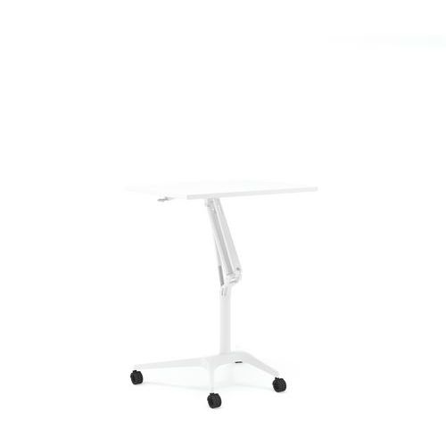 Table Sur Ressort à Gaz Bringalong - Blanc /blanc