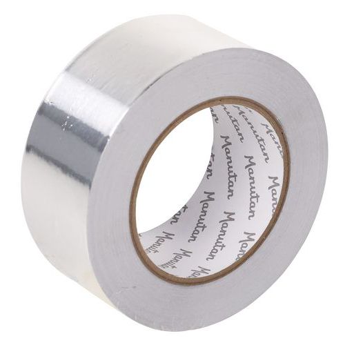 Ruban Aluminium 0.06mmx50mmx50m Manutan