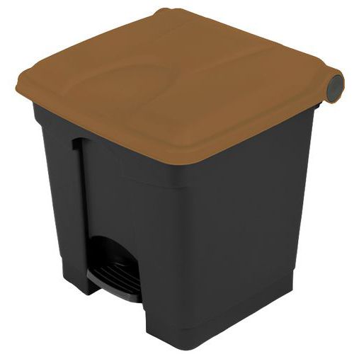 Poubelle Agroalimentaire Agroalimantaire En Plastique - Marron -30l -probbax